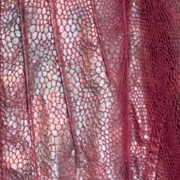 Kim Rogers faux snakeskin full zip jacket 10P  NWT - Picture 2 of 4
